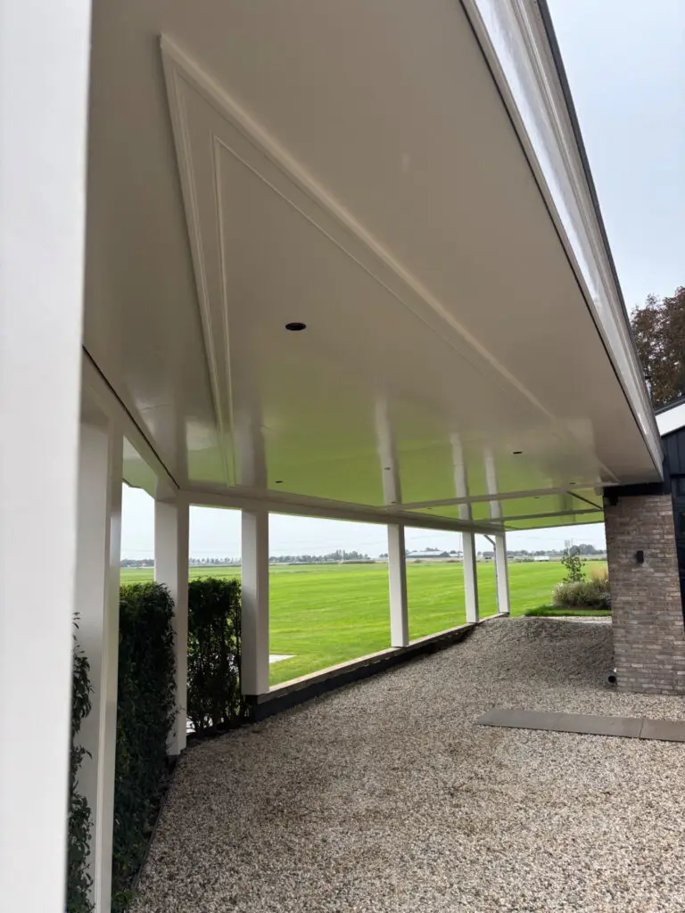 Carport afwerking - Westeinde