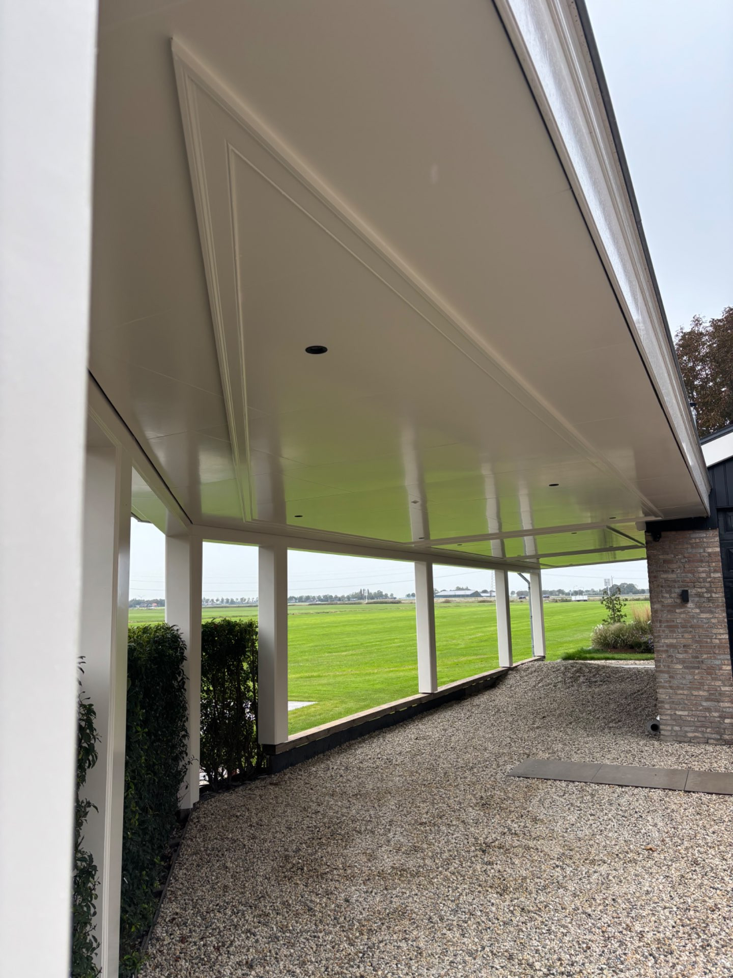 Carport afwerking - Westeinde