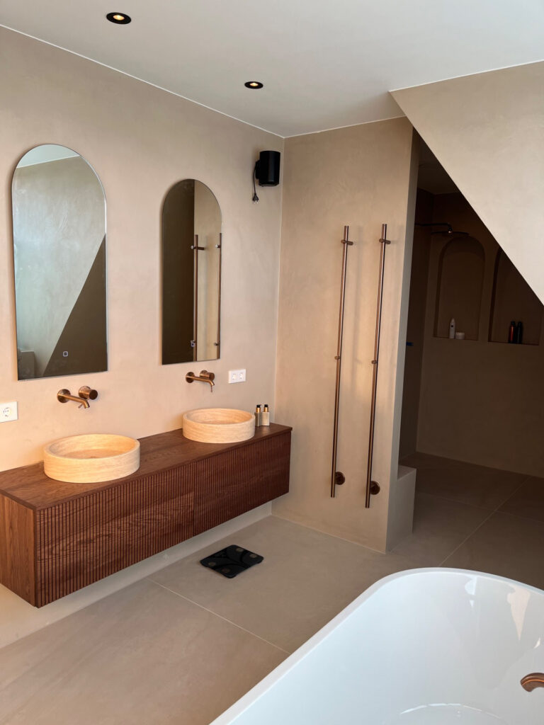 Nieuwbouw woning - luxe badkamer